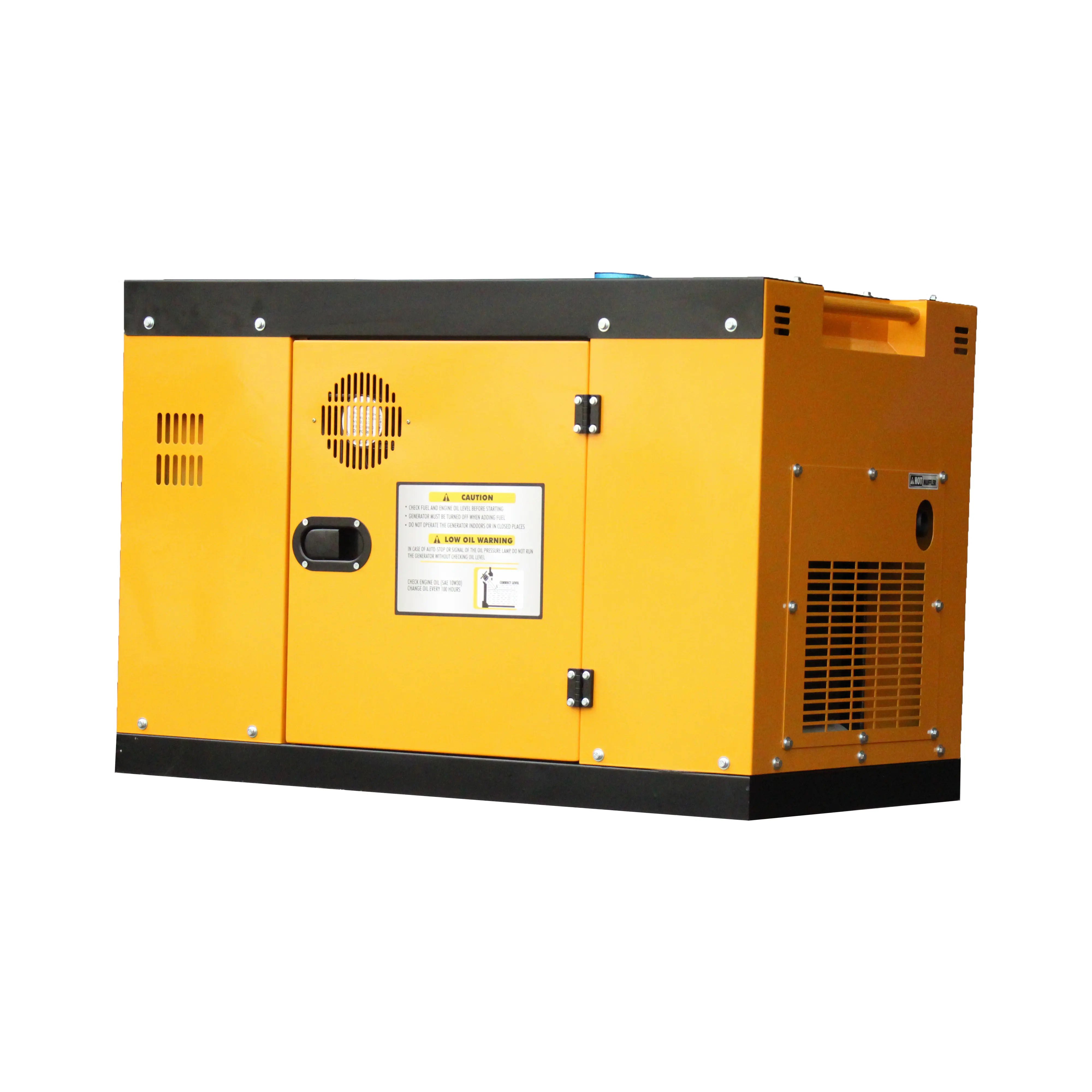 Generatore usato di emergenza marina silenzioso della centrale elettrica Diesel 8kw da vendere