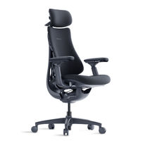 Chaise de bureau ergonomique moderne en maille pivotante et réglable avec un design élégant Libernovo