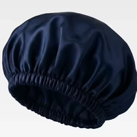 Bonnet de nuit en soie de mûrier 100% 22 Momme avec certification OEKO-TEX, turban de nuit de luxe pour femme