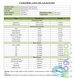 AOGUBIO bubuk Retinoate 99% Cosmetic kualitas tinggi HPR CAS 893412-73-2 Hydroxypinacolone kosmetik kelas Retinoate - Product Image 2