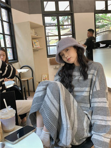 Maglioni invernali di alta qualità a <span class=keywords><strong>maglia</strong></span> lunga lunga e spessa Casual Pullover larghi Maxi <span class=keywords><strong>maglia</strong></span> coreana maglione abiti da donna - Product Image 2