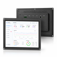 Nouvel écran intelligent portable sans fil HCDZ de 43 pouces, étanche, à écran tactile capacitif, Android 1080P, pour usage professionnel, ports USB, noir
