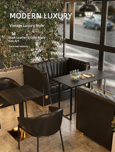 Commercial <b>Restaurant</b> Table and Chairs <b>Set</b> With Booth Seating Custom Hospitality Dining Furniture Cafe Bistro Hotel Project Comm - Product Image 6