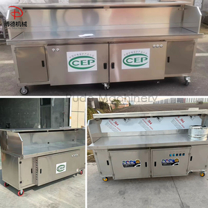 <span class=keywords><strong>Voiture</strong></span> de barbecue au charbon de bois sans fumée avec filtre à air 3M et filtre électrostatique pour les machines d'élimination des gaz de cuisine de restaurant - Product Image 2