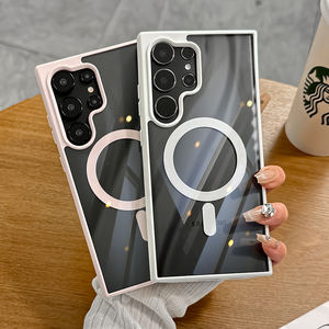 Coques de Téléphone Luxe Antichoc Transparentes Magnétiques pour <span class=keywords><strong>Samsung</strong></span> S25 S24 S23 <span class=keywords><strong>S22</strong></span> Ultra Plus - Product Image 3