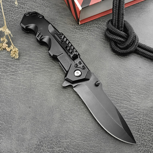 Couteau pliant en fourrure de vison noir ECD, outil de survie pour le camping, couteau de poche portable pour l'extérieur, couteau quotidien pour légumes et fruits CEM - Product Image 4