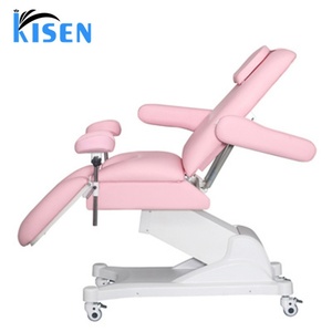 Kisen Grey <b>Lash</b>-<b>bed</b> Beauty Women Treatment Gynecological <b>Bed</b> <b>Table</b> De Body Massage for Clinic Hospital - Product Image 5