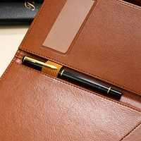 Porte-ordres personnalisé en cuir PU pour serveur, avec pince à billets, pour restaurant