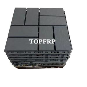 Azulejo de cubierta de WPC compuesto para exteriores, tablero de balcón DIY, azulejos de Wpc, cubierta - Product Image 6