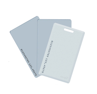 Tarjeta de Control de Acceso con Logotipo Personalizado, Chip TK4100 de 125khz, Etiqueta RFID, Tarjetas Inteligentes de PVC, Tarjeta Blanca