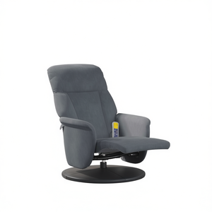 Dark Grey Massage Recliner Chair Full Body Massage Plug In <b>Wireless</b> Remote Home Use - Product Image 1