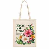 Sac fourre-tout en toile de coton de luxe grande capacité, avec logo personnalisé imprimé, sac de courses réutilisable avec impression couleur intégrale