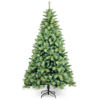 Nouvelle Collection 2026 : Sapin de Noël Artificiel LED Pré-éclairé de Haute Qualité, Écologique, Résistant aux Intempéries, pour Intérieur et Jardin