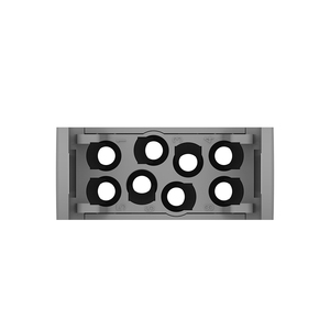Connector <b>Socket</b>, Insert for Contacts, 8 Pole Configuration, Power & Signal, HDC HMN T2111082201-000 - Product Image 5