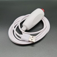 Câble d'appel infirmier USB à port unique avec bouton de réinitialisation automatique, cordon d'appel médical