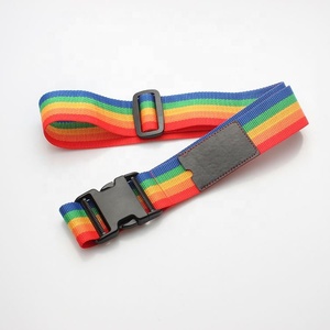 Ceinture à bagages de voyage promotionnelle de haute qualité avec boucle et sangle de dégagement sécurisé en polyester coloré pour valise - Product Image 2