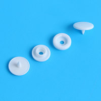 Clip de bouton pression 1211 de haute qualité recyclé 12mm en plastique pour housses de matelas d'oreiller de couette