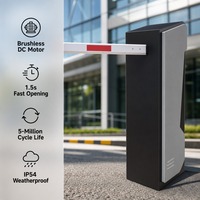 Barrière de stationnement intelligente pour contrôle d'accès de sécurité aux barrières de péage, système de bras de levier robuste