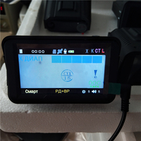Pour Karadar 3 en 1 : Enregistreur vidéo de voiture, GPS, détecteur de radar K328SG Signature Combo avec écran LED et voix russe, antiradar