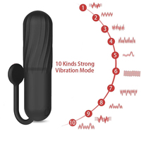 10-Frequenz Mini-Vibrator Erotikspielzeug Silikon Wasserdichter Vibrator Massagegerät Körper-Vibrator für Frauen Paare Erwachsenen-Sexspielzeug