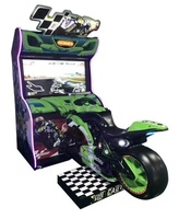 Simulateur de course automobile à monnayeur avec retour de mouvement dynamique pour usage commercial en salle de jeux (FEC)
