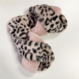 Pantofole da Casa per Coppie Primavera-Autunno, Stampa Leopardata Marrone, Etichette Personalizzate con Logo, Basso MOQ - Product Image 2