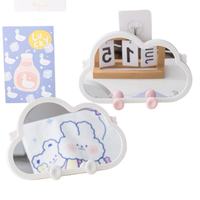 Espejo de Maquillaje de Mesa con Forma Irregular, Espejo de Maquillaje de Plástico, Regalo Promocional, Espejo de Maquillaje Bonito al por Mayor