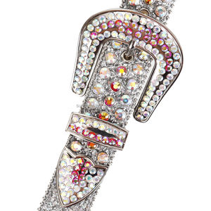 <span class=keywords><strong>Ceinture</strong></span> en cuir Pu pour hommes et femmes, livraison rapide, luxe, unisexe, diamant <span class=keywords><strong>Bb</strong></span>, sione, strass, style Western, brillant, styliste - Product Image 3