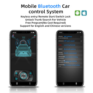 12V <span class=keywords><strong>pke</strong></span> BT Keyless Entry động cơ bắt đầu dừng hệ thống push button bắt đầu Hệ thống kiểm soát ứng dụng với cửa sổ sừng nâng hệ thống cảm biến - Product Image 2