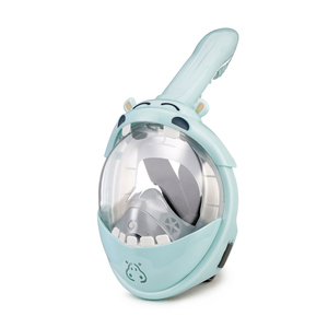 Set gratuito di occhiali da <span class=keywords><strong>nuoto</strong></span> per bambini e maschere da sub a pieno facciale per attrezzatura subacquea impermeabile per immersioni in <span class=keywords><strong>mare</strong></span> e Snorkeling - Product Image 6
