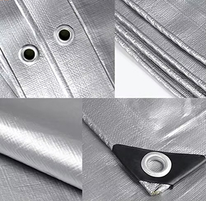 Bâche Économique Bleue Imperméable HFPE 120 g/m² <span class=keywords><strong>pour</strong></span> Couverture de Toit en Polyéthylène, en Vente - Product Image 6