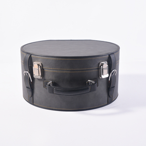 Maleta <span class=keywords><strong>de</strong></span> <span class=keywords><strong>Viaje</strong></span> Pequeña Vintage Personalizada Inspirada en Material PU para Cajas <span class=keywords><strong>de</strong></span> Sombreros <span class=keywords><strong>de</strong></span> Flores, <span class=keywords><strong>Maletas</strong></span> <span class=keywords><strong>de</strong></span> Regalo Inspiradas - Product Image 5