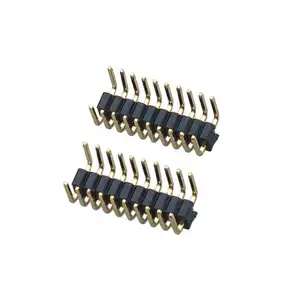 Double Single 1 Row 1 Way SMT 2mm 2 4 5 20 40 Pin 127 1.27 mm Pitch 2.54mm Smd 2.54 Female Straight Pin Header Connector