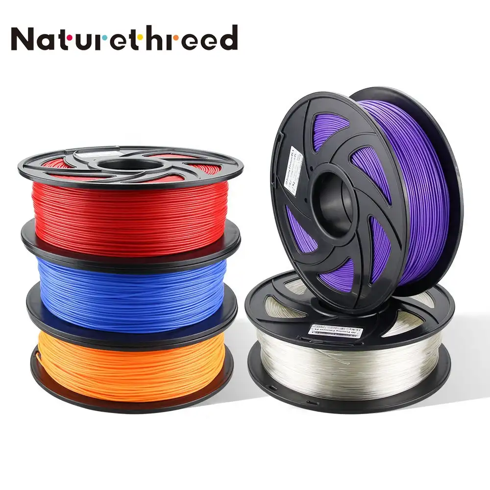 Nature3d OEM de qualité Supérieure 3d imprimante filament 25 sortes 60 couleurs 1.75mm 2.85mm pla petg abs filament échantillon gratuit