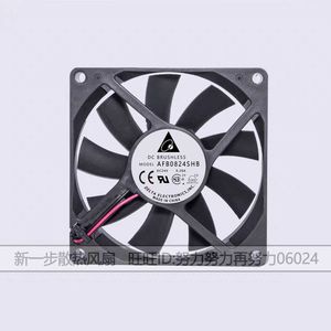 Ventilador sin escobillas Delta AFB0824SHB de 80 mm, 24 V, 0.26 A CC para uso industrial con inversor - Product Image 1