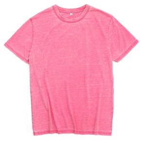 T-shirt da donna taglie forti Unisex personalizzate da uomo oversize t-shirt da uomo rosa lavata in stile Vintage con pesi massimi acidi per donna uomo - Product Image 2