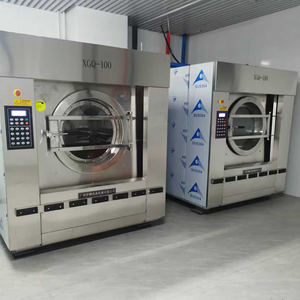 Helaxen เครื่องซักผ้าอัตโนมัติเต็มรูปแบบใช้ในเชิงพาณิชย์เครื่องทำความสะอาดแบบแห้งตัวเรือนสแตนเลสน้ำเย็นความจุ30กก. - Product Image 6