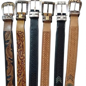 Nouvelle Arrivée Ceintures en Cuir de Vachette Vintage Écologiques Imperméables Longueur Personnalisable Boucle Carrée Solide Haute Résistance Robuste pour Hommes en Acier - Product Image 1