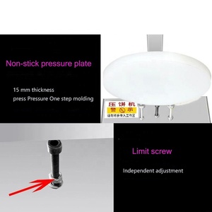Máquina de prensa Manual para pasteles, máquina de bollos de masa de cebo de maíz para pasteles atrapados a mano de acero inoxidable, equipo para pizza y bollos - Product Image 4