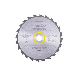 METABO - 628025000 Hoja de sierra ''Power cut Wood-Professional '', WZ 20 ° - EAN 4007430229526 HOJAS Y DISCOS DE CORTE - Product Image 1