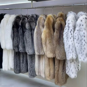 Giacca lunga personalizzata s m L taglia soprabito comoda pelliccia di volpe Unisex da <span class=keywords><strong>donna</strong></span> - Product Image 1