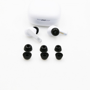 Protección Auditiva cómoda para <span class=keywords><strong>JBL</strong></span> <span class=keywords><strong>live</strong></span> <span class=keywords><strong>pro</strong></span> +, dos puntas, suave, de silicona, para los oídos, espuma - Product Image 4