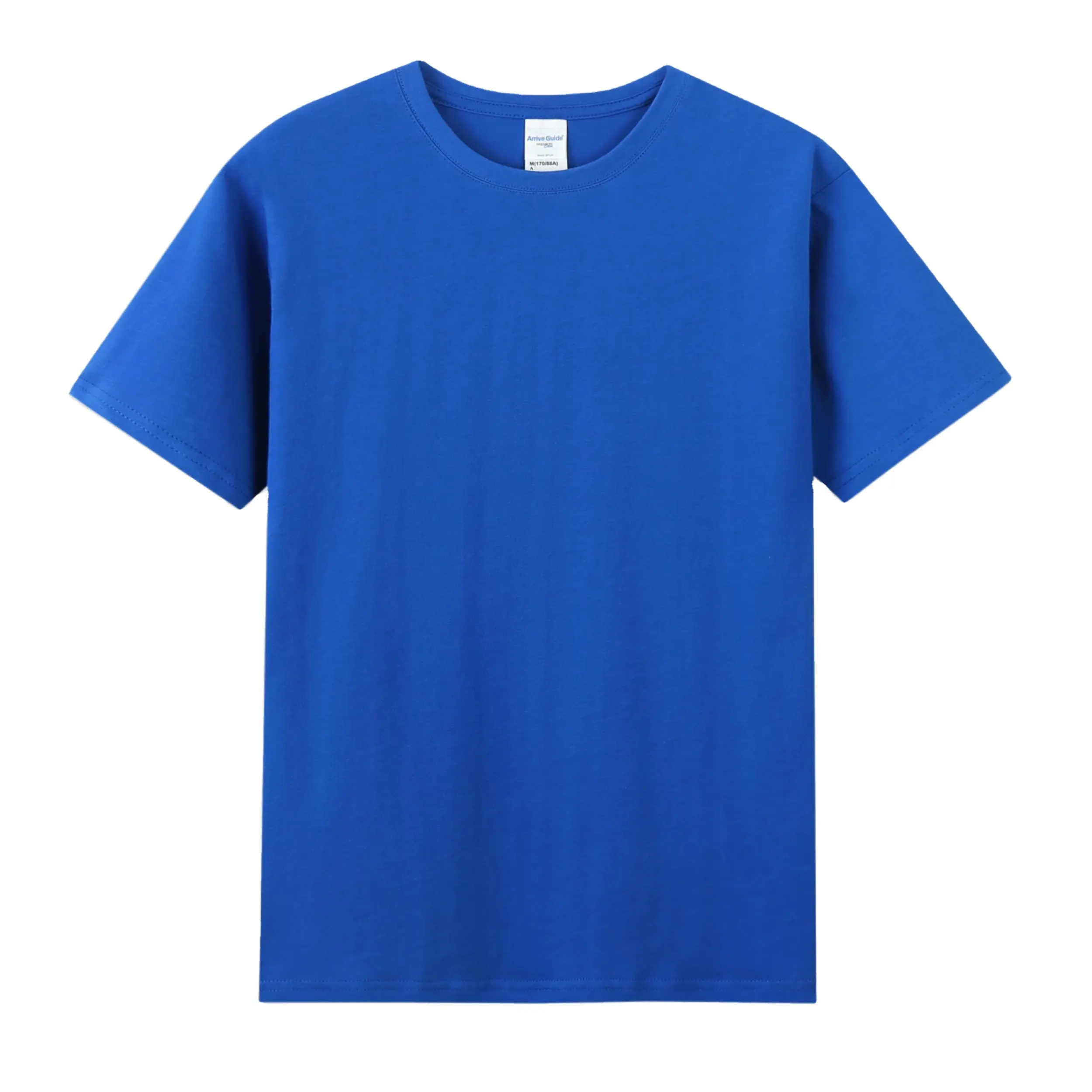 Hete Hoge Kwaliteit Verkoop 210 Gsm T-Shirt Afdrukken Custom 100 Katoenen Heren Blanco T-Shirt