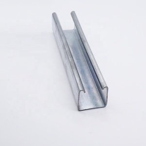 Profilés galvanisés, profilés pleins et profilés à rainures, noir, 41x41, profilés <span class=keywords><strong>en</strong></span> acier à rainures, profilés Unistrut - Product Image 2