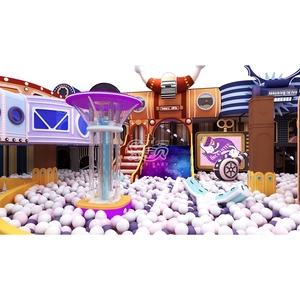 Custom 1000 Sqm 7m <b>Large</b> Shopping Mall Macaroon Soft Commercial Kids Indoor Playground for Children - Product Image 3