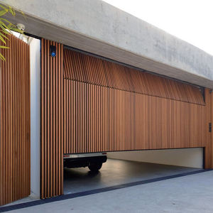Vente chaude Porte de <span class=keywords><strong>garage</strong></span> à enroulement moderne personnalisée en alliage d'aluminium à vue panoramique, porte de <span class=keywords><strong>garage</strong></span> à grille encastrée de sécurité - Product Image 1