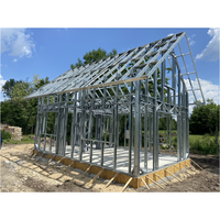 Maison modulaire préfabriquée économique Villa de luxe moderne Chambres personnalisées