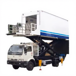 Camion de service de restauration aérienne professionnel à haute capacité pour l'aéroport, véhicule de restauration pour passagers, vente en gros - Product Image 1