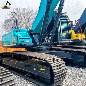 Spécialiste de l'exploitation minière avec structure renforcée et pelle à godet haute capacité KOBELCO 350-8 pour l'excavation urbaine - Product Image 6