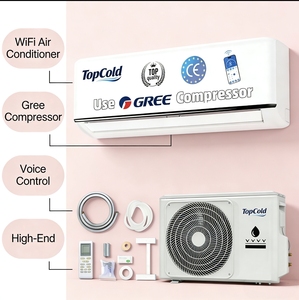 Aire Acondicionado Split con Control por Voz <span class=keywords><strong>Alexa</strong></span> y Google Home, 9000 BTU, Inverter Inteligente para Apartamentos Modernos - Product Image 1